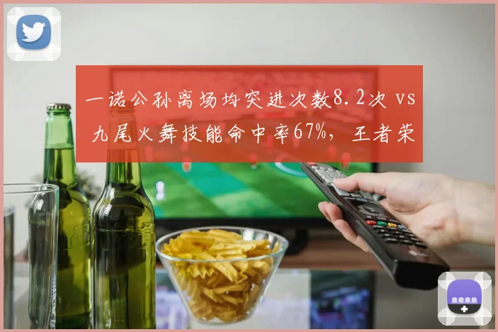 一诺公孙离场均突进次数8.2次 vs 九尾火舞技能命中率67%，王者荣耀操作精度定胜负